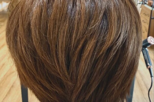 ナチュラル白髪ぼかし